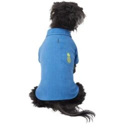 Frisco Chambray Pineapple Dog & Cat Shirt
