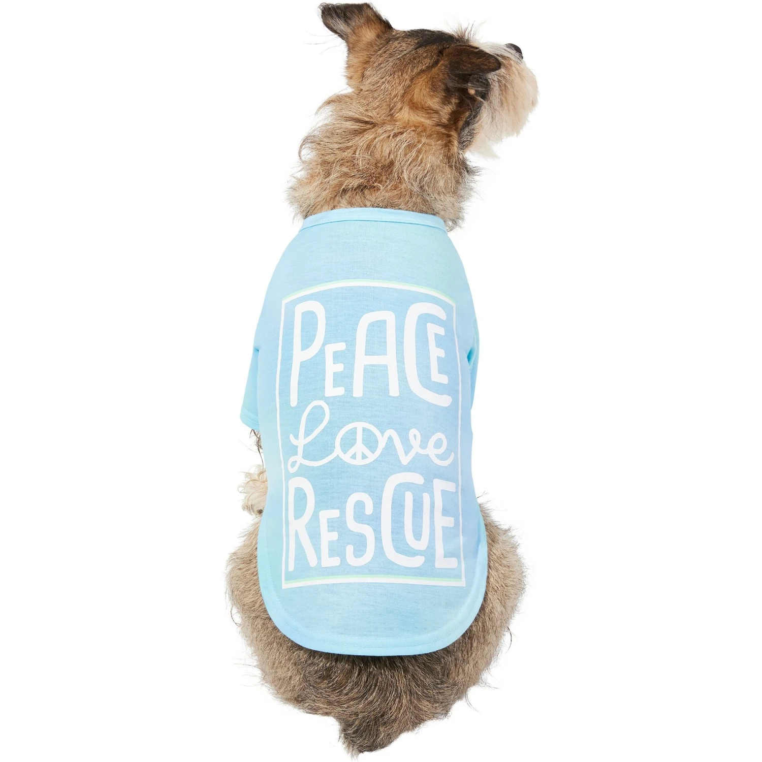 Frisco Peace Love Rescue Dog & Cat T-Shirt 1 Frisco Peace Love Rescue Dog & Cat T-Shirt