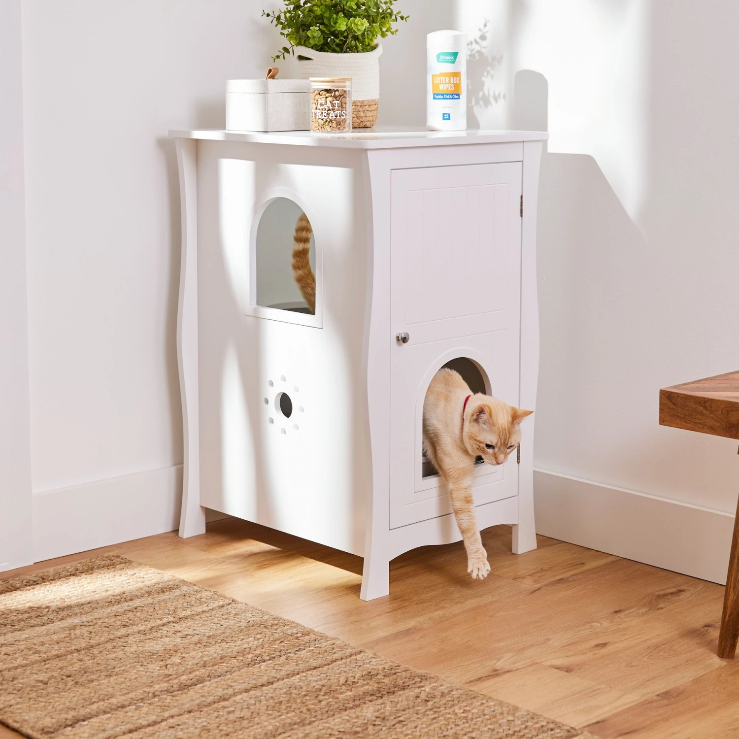 Frisco Two Story Cat Litter Box Cover 1 Frisco Two Story Cat Litter Box Cover