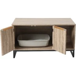 Frisco Walkway Entrance Two Door Bench Cat Litter Box Cover 7 Frisco Walkway Entrance Two Door Bench Cat Litter Box Cover -Frisco 322631 PT3. AC SS1800 V1653421653