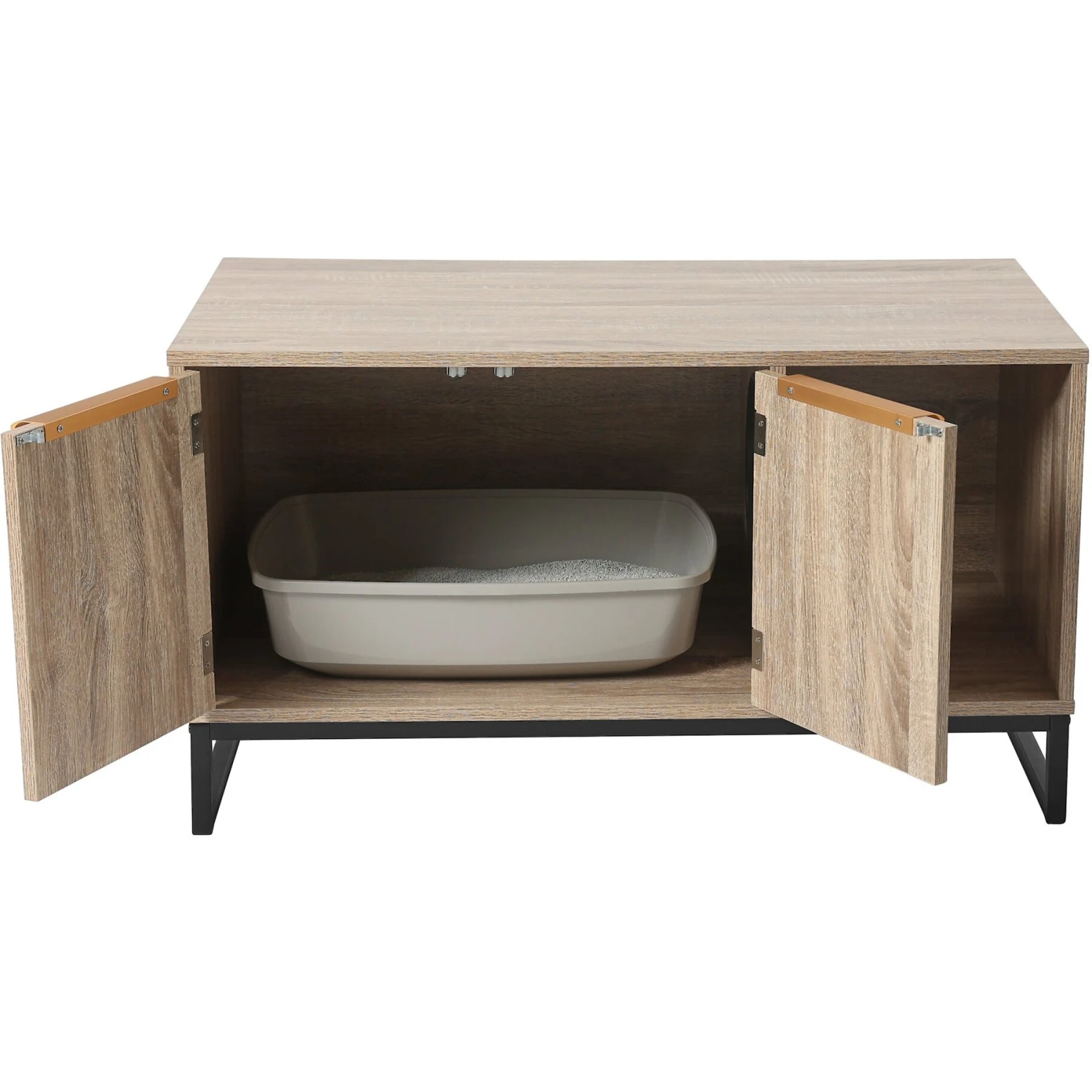 Frisco Walkway Entrance Two Door Bench Cat Litter Box Cover 4 Frisco Walkway Entrance Two Door Bench Cat Litter Box Cover - Image 4