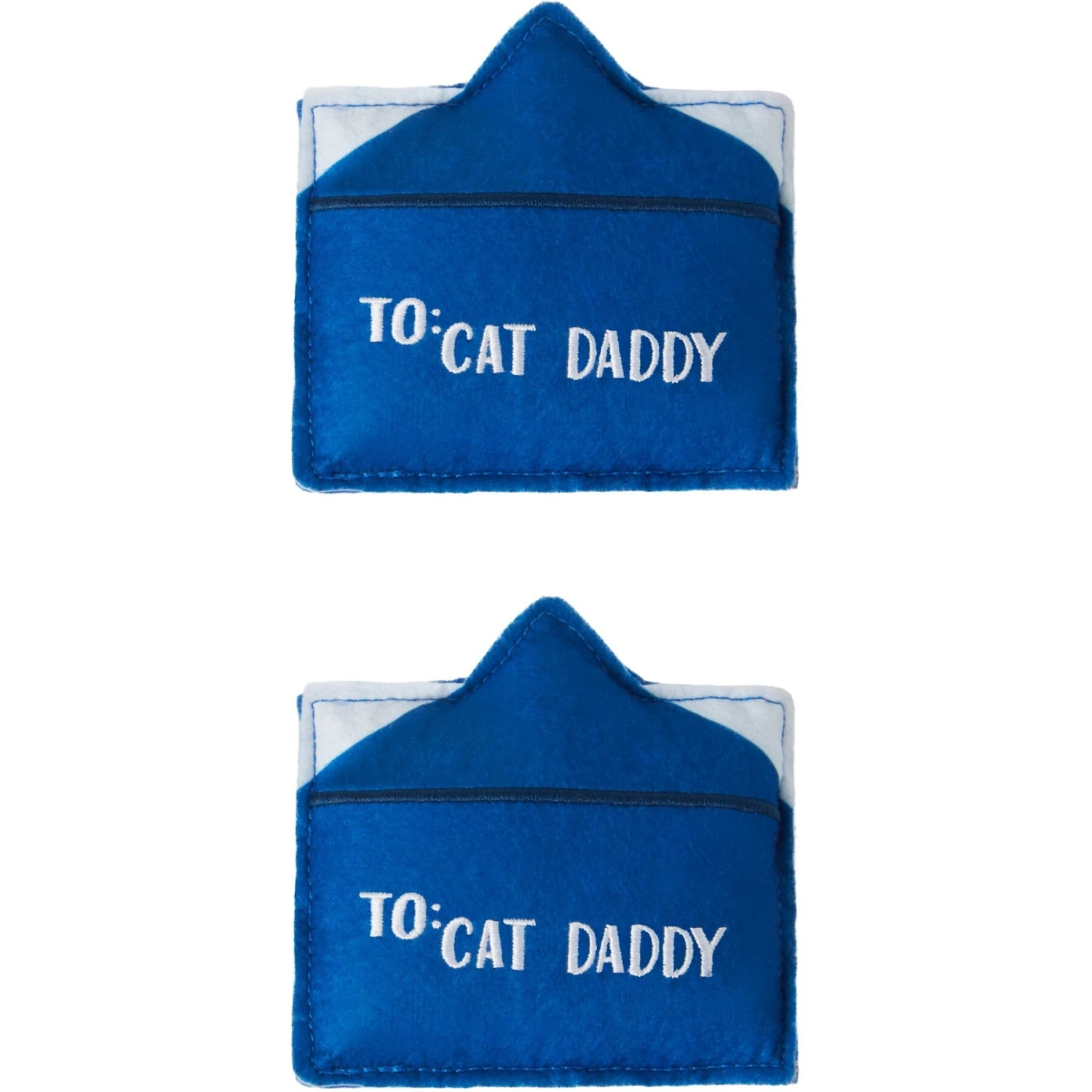Frisco Father's Day Card Felt Cat Toy With Catnip, 2 Count 3 Frisco Father's Day Card Felt Cat Toy With Catnip, 2 Count - Image 3