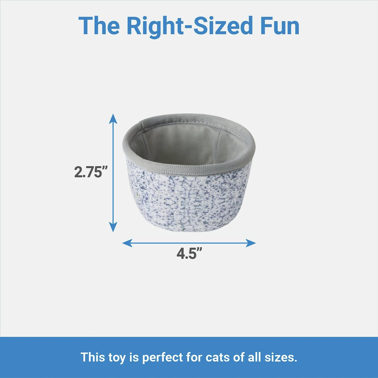 Frisco Guacamole Bowl Cat Toy With Catnip, Medium, 4 Count 3 Frisco Guacamole Bowl Cat Toy With Catnip, Medium, 4 Count - Image 3