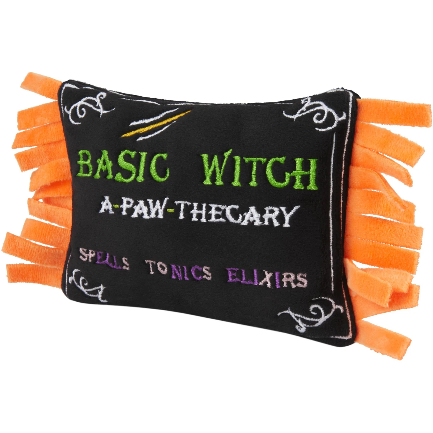 Frisco Halloween A-Paw-Thecary Kicker Plush Cat Toy With Catnip 1 Frisco Halloween A-Paw-Thecary Kicker Plush Cat Toy With Catnip