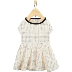 Frisco Tweed Weave Ruffle Skirt Dog & Cat Dress 10 Frisco Tweed Weave Ruffle Skirt Dog & Cat Dress -Frisco 353649 PT4. AC SS1800 V1659726539