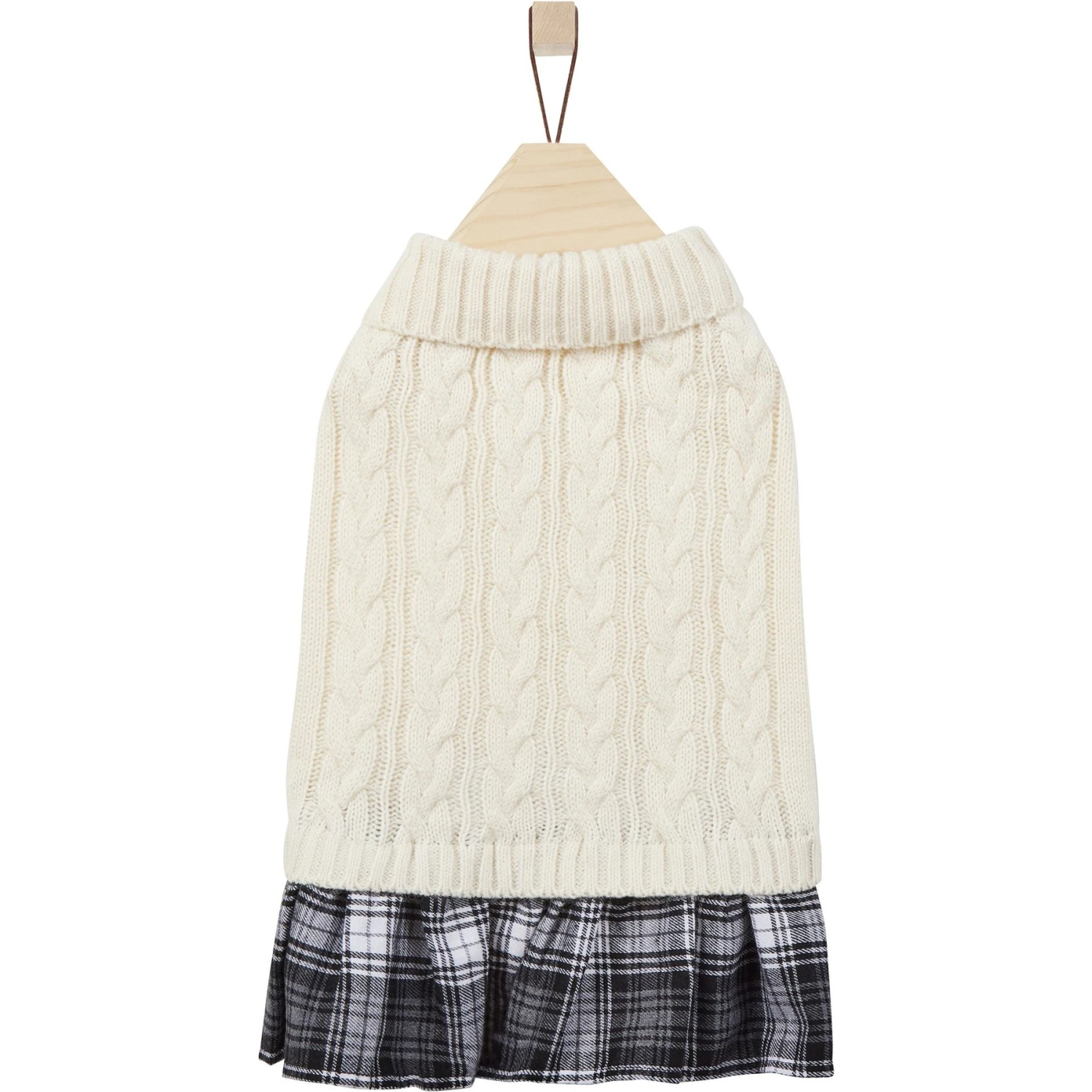 Frisco Plaid Dog & Cat Sweater Dress 4 Frisco Plaid Dog & Cat Sweater Dress - Image 4