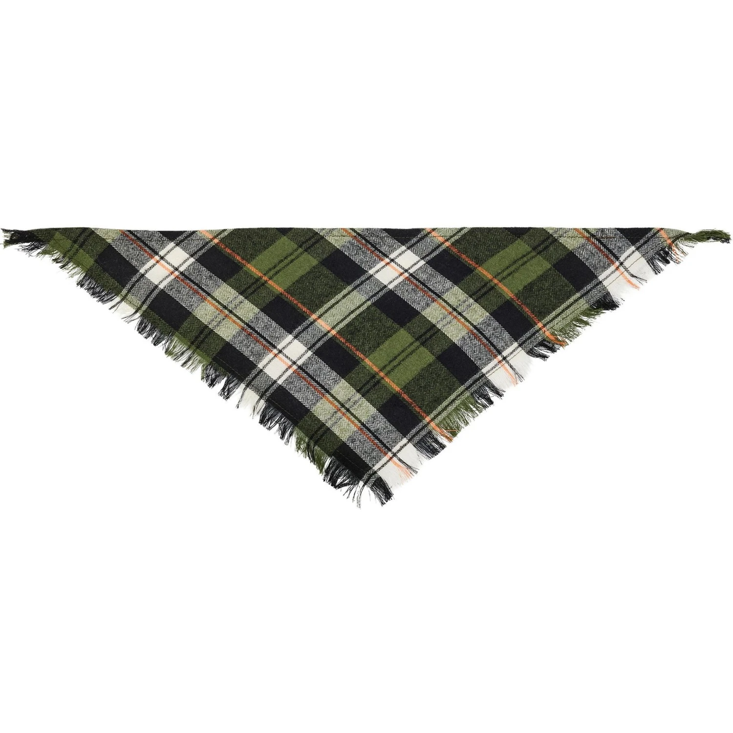 Frisco Plaid Fringe Dog & Cat Bandana 6 Frisco Plaid Fringe Dog & Cat Bandana - Image 6