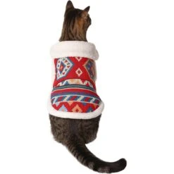 Frisco Mid-Heavyweight Geometric Western Dog & Cat Coat
