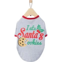 Frisco I Ate Santa's Cookies Dog & Cat T-Shirt 10 Frisco I Ate Santa's Cookies Dog & Cat T-Shirt -Frisco 358293 PT4. AC SS1800 V1660764463