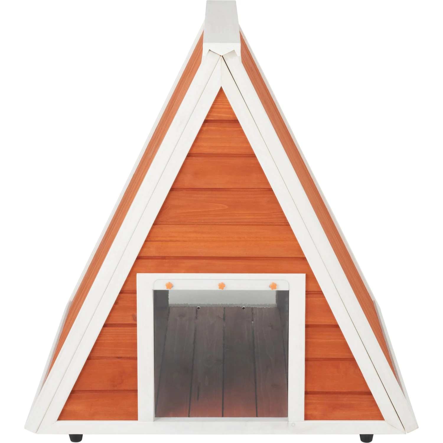 Frisco Outdoor Wooden A-Frame Cat House 5 Frisco Outdoor Wooden A-Frame Cat House - Image 5