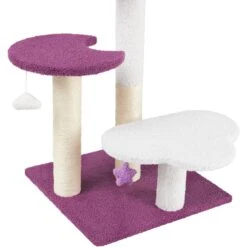 Frisco Star, Moon And Cloud 25" Plush Cat Tree 8 Frisco Star, Moon And Cloud 25" Plush Cat Tree -Frisco 371373 PT3. AC SS1800 V1670967425