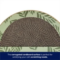 Frisco Interactive Maze & Scratch Cardboard Cat Toy Box With Catnip, Palms -Frisco 506130 PT3. AC SS1800 V1671551754