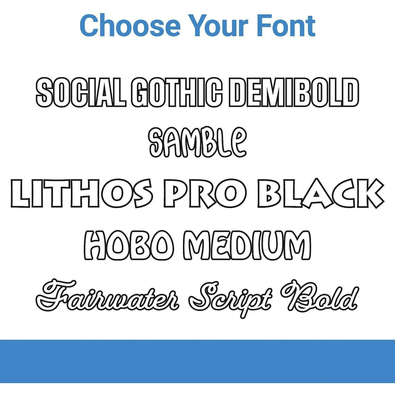 Frisco Personalized Blue Daisy Bandana 6 Frisco Personalized Blue Daisy Bandana - Image 6