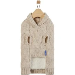 Frisco Sherpa Lined Chunky Cable Knit Dog & Cat Sweater 12 Frisco Sherpa Lined Chunky Cable Knit Dog & Cat Sweater -Frisco 718518 PT4. AC SS1800 V1693234652