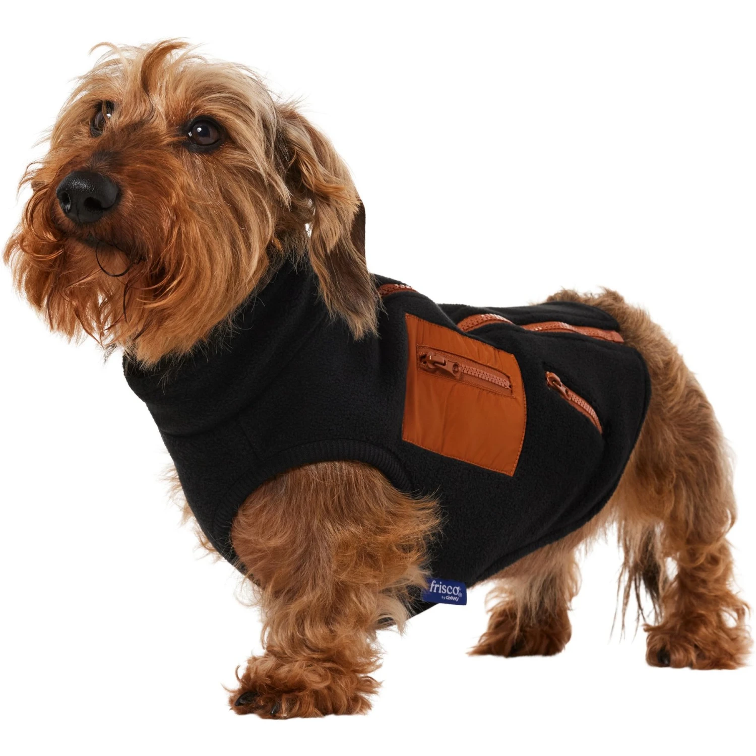 Frisco Light Weight Leopard Print Lined Fleece Dog & Cat Vest 3 Frisco Light Weight Leopard Print Lined Fleece Dog & Cat Vest - Image 3