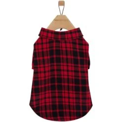 Frisco Red Tartan Plaid Dog & Cat Flannel Shirt 12 Frisco Red Tartan Plaid Dog & Cat Flannel Shirt -Frisco 720790 PT3. AC SS1800 V1693401059
