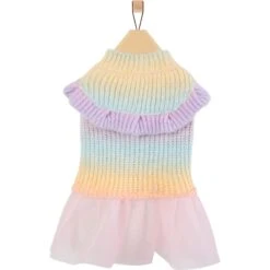 Frisco Rainbow Dog & Cat Sweater Dress 11 Frisco Rainbow Dog & Cat Sweater Dress -Frisco 720934 PT3. AC SS1800 V1692977136