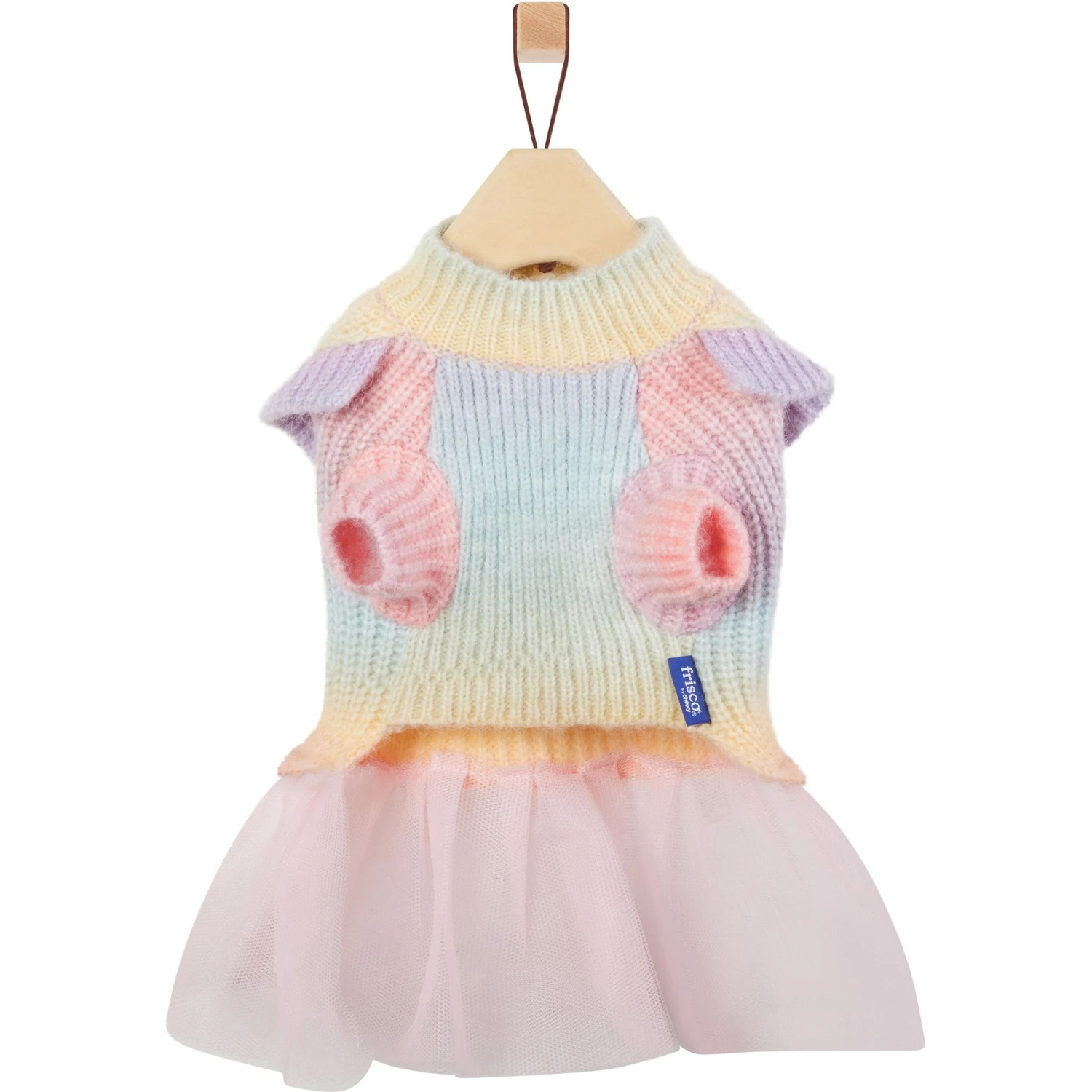 Frisco Rainbow Dog & Cat Sweater Dress 5 Frisco Rainbow Dog & Cat Sweater Dress - Image 5