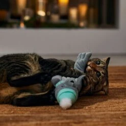 Frisco Holiday Interactive Flopping Seal Electronic Cat Toy With Catnip -Frisco 740102 PT4. AC SS1800 V1695043876