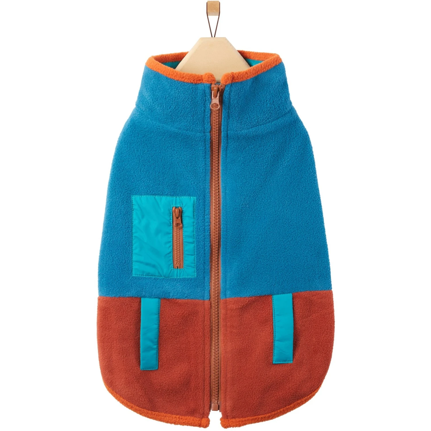 Frisco Light Weight Utility Colorblock Fleece Dog & Cat Vest 4 Frisco Light Weight Utility Colorblock Fleece Dog & Cat Vest - Image 4