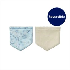 Frisco Reversible Snowflake Cozy Knit Faux Fur Dog & Cat Pullover Bandana, 1 Count 9 Frisco Reversible Snowflake Cozy Knit Faux Fur Dog & Cat Pullover Bandana, 1 Count -Frisco 746630 PT3. AC SS1800 V1695046102