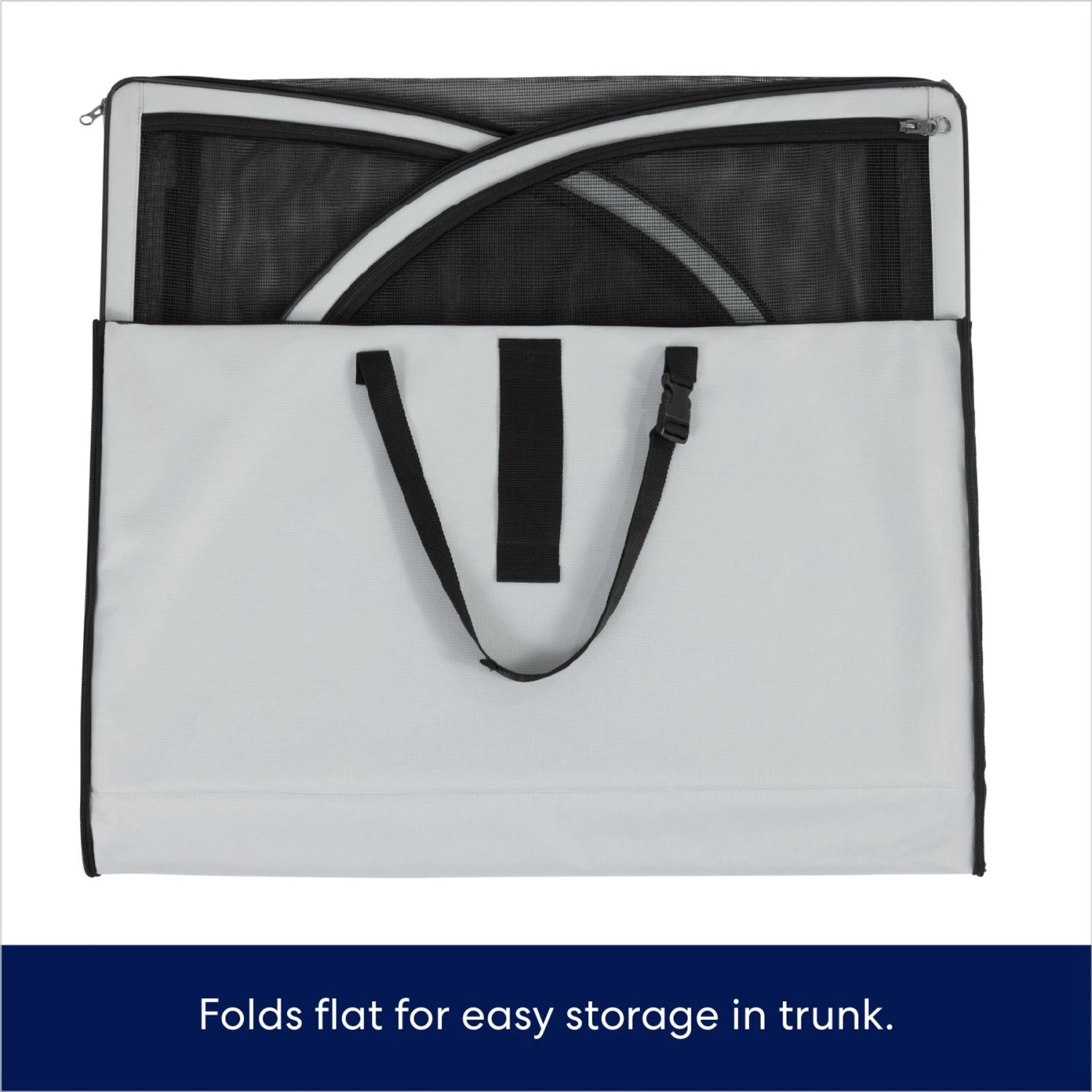 Frisco Travel Safety Dog & Cat Carrier & Pet Fit For Life Collapsible Portable Litter Box With Collapsible Bowl 4 Frisco Travel Safety Dog & Cat Carrier & Pet Fit For Life Collapsible Portable Litter Box With Collapsible Bowl - Image 4