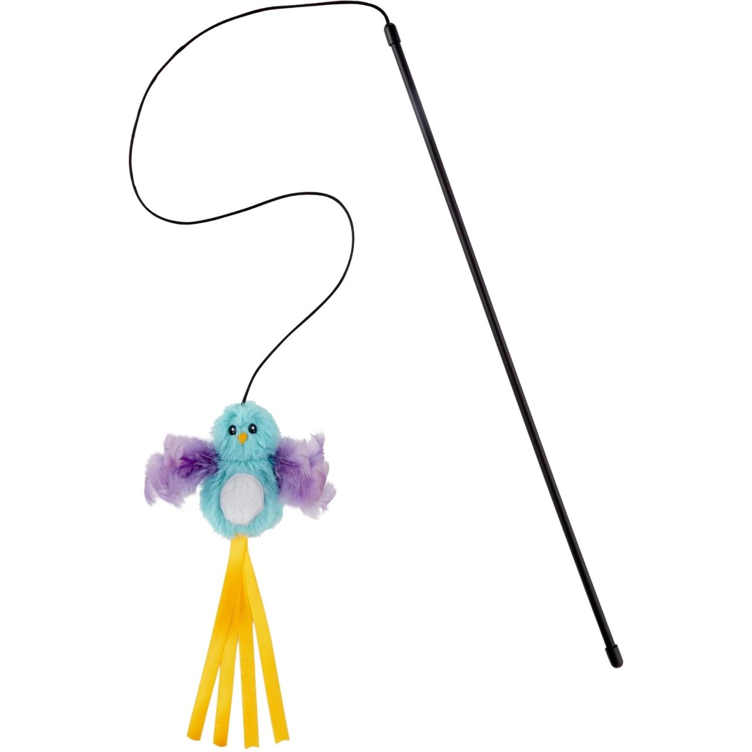 Frisco Colorful Springs Cat Toy & Frisco Bird With Feathers Teaser Wand Cat Toy With Catnip 6 Frisco Colorful Springs Cat Toy & Frisco Bird With Feathers Teaser Wand Cat Toy With Catnip - Image 6