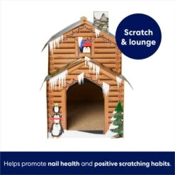 Frisco Holiday Log Cabin Cardboard Cat House & Frisco Holiday Christmas Tree Cardboard Cat House 12 Frisco Holiday Log Cabin Cardboard Cat House & Frisco Holiday Christmas Tree Cardboard Cat House -Frisco 986238 PT3. AC SS1800 V1698257790