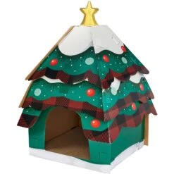 Frisco Holiday Log Cabin Cardboard Cat House & Frisco Holiday Christmas Tree Cardboard Cat House 14 Frisco Holiday Log Cabin Cardboard Cat House & Frisco Holiday Christmas Tree Cardboard Cat House -Frisco 986238 PT5. AC SS1800 V1698257734