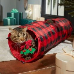 Frisco Holiday Buffalo Plaid Foldable Play Tunnel Cat Toy With Catnip & Frisco Holiday Festive Red Variety Pack Gift Box Cat Toy With Catnip, 14 Count 10 Frisco Holiday Buffalo Plaid Foldable Play Tunnel Cat Toy With Catnip & Frisco Holiday Festive Red Variety Pack Gift Box Cat Toy With Catnip, 14 Count -Frisco 986262 PT4. AC SS1800 V1698258115